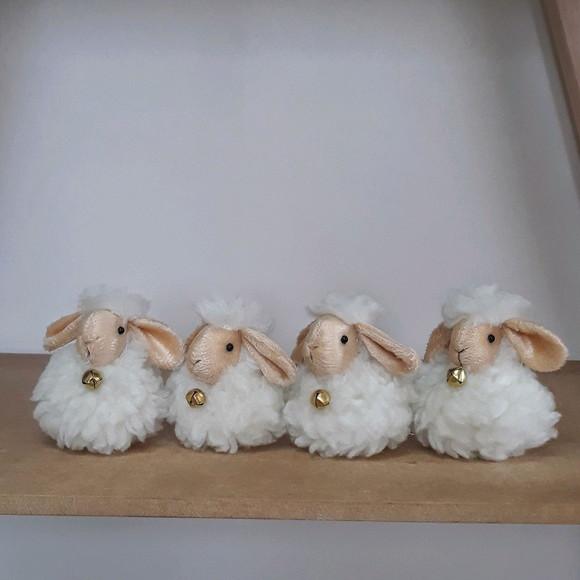 Mini Ovelhas para Decoração 8 cm