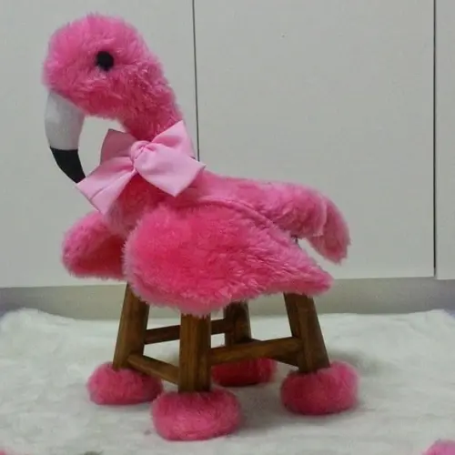 Banquinho Flamingo