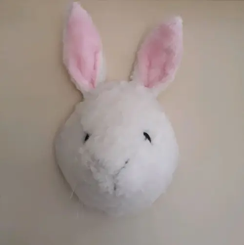 Cabeça de Coelho para Decoração