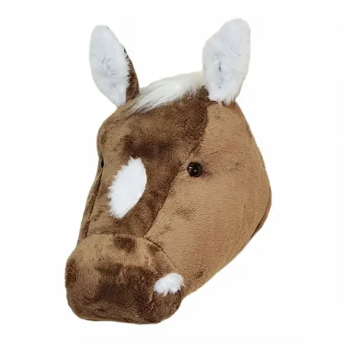 Cabeça de Cavalo Falsa Taxidermia