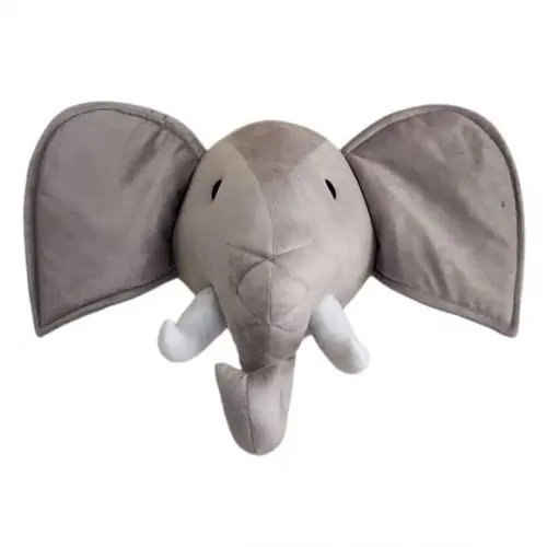 Cabeça de Elefante Falsa Taxidermia