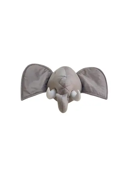 Cabeça de Elefante Falsa Taxidermia