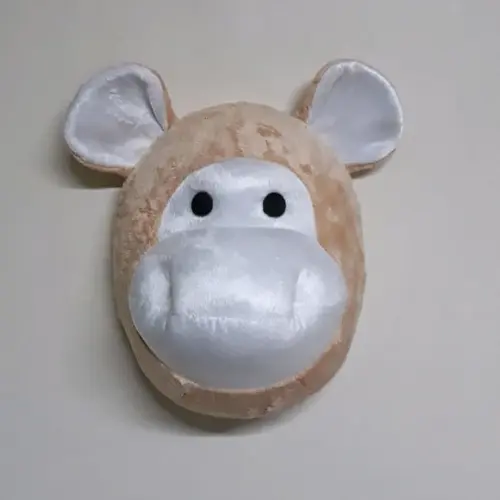 Cabeça de Macaco Falsa Taxidermia