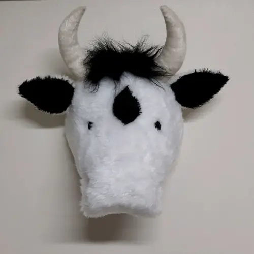 Cabeça de Vaquinha Falsa Taxidermia