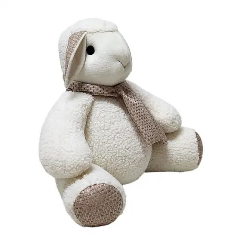 Carneiro em Pelúcia Carapinha 42 cm