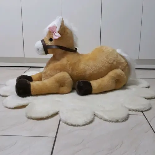 Cavalinho de Pelúcia Articulado.