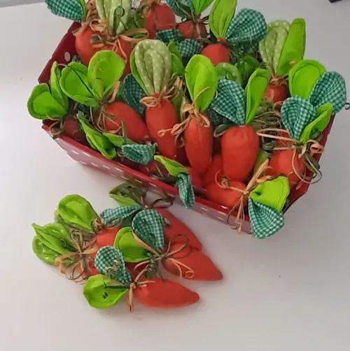 Cenouras para Decoração
