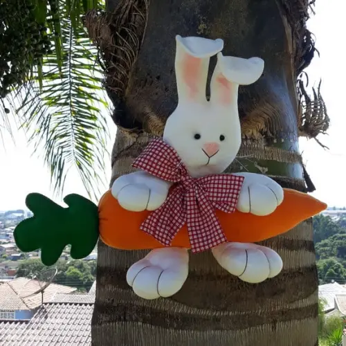 Coelho de Páscoa na Cenoura