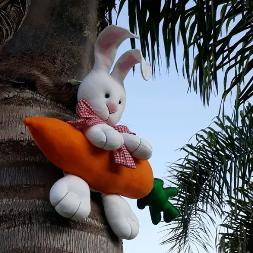 Coelho de Páscoa na Cenoura