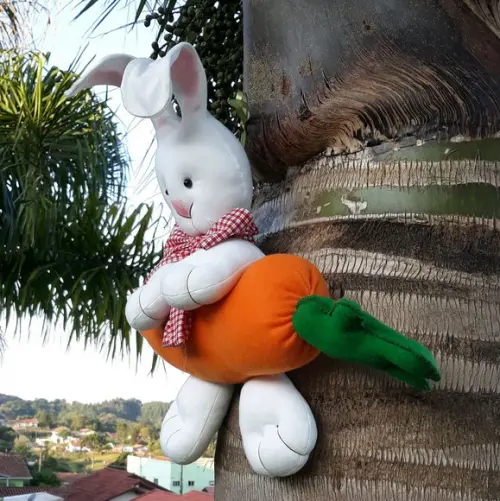 Coelho de Páscoa na Cenoura