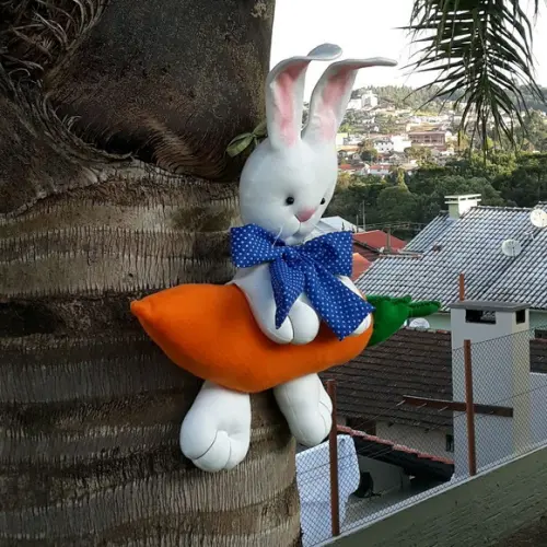Coelho de Páscoa na Cenoura
