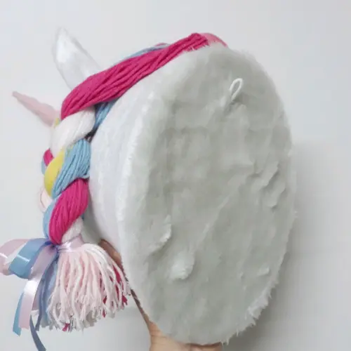 Falsa Taxidermia em Pelúcia Unicórnio
