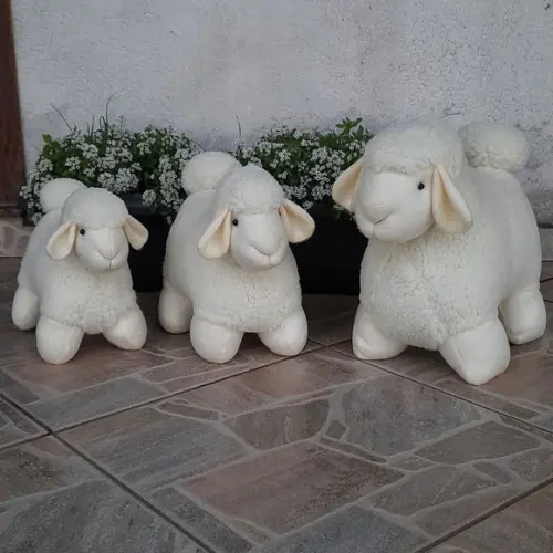 Kit Carneirinhos 3 Peças