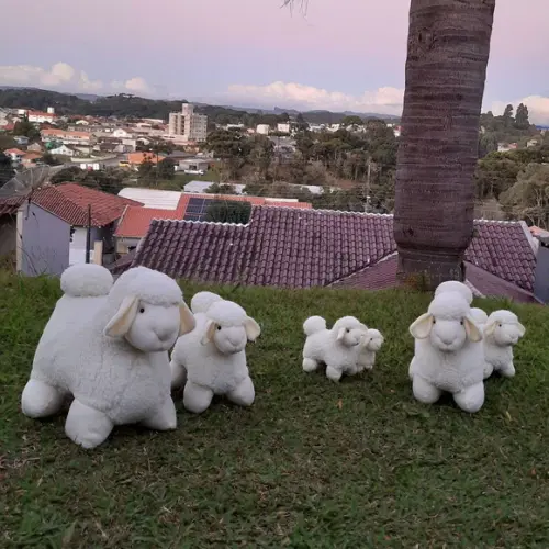 Kit Carneirinhos 6 Peças