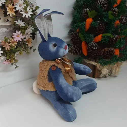 Kit Casal de Coelhos 45 cm