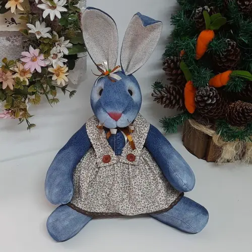 Kit Casal de Coelhos 45 cm