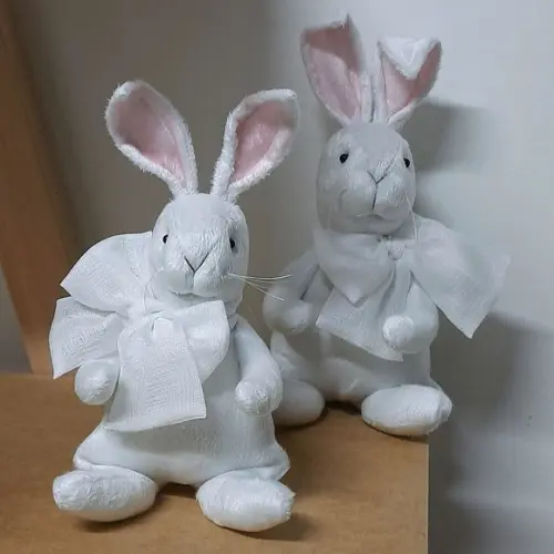 Kit Coelhos para Decoração