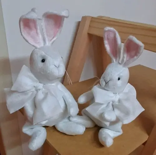 Kit Coelhos para Decoração