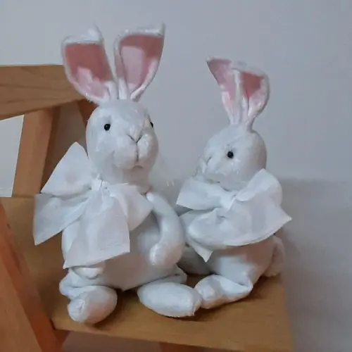 Kit Coelhos para Decoração