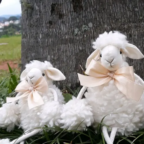Kit Ovelhas com Pernas de Corda Pequena