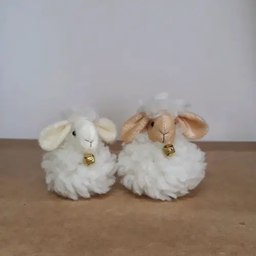 Mini Ovelhas para Decoração 8 cm