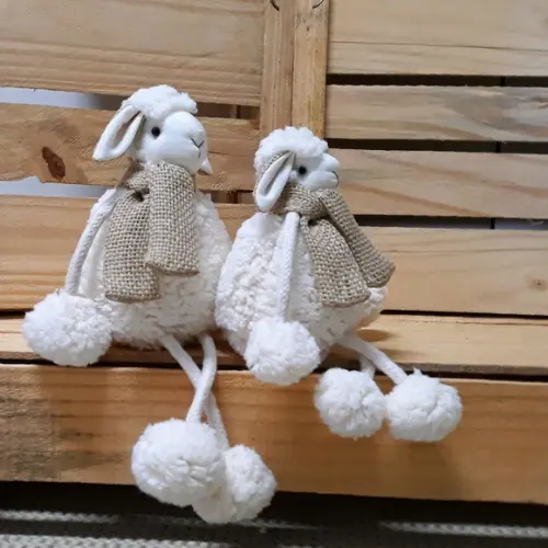 Ovelhas Rústicas com Pernas de Corda