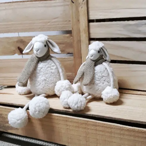 Ovelhas Rústicas com Pernas de Corda