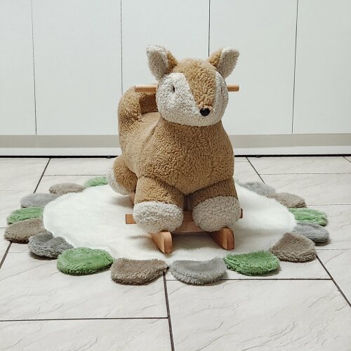Brinquedo de balanço raposa