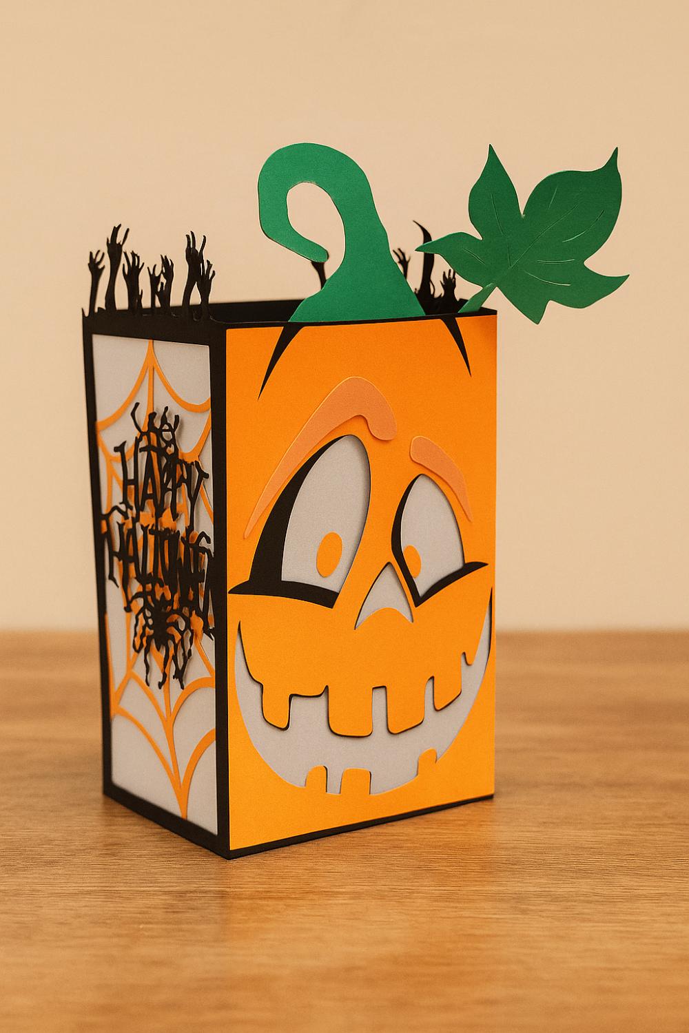 Dia das Bruxas | Kit 06 Caixas Doces e Travessuras para decoraç?