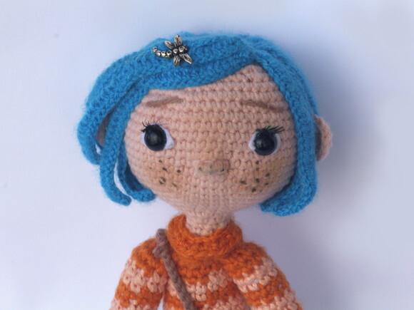 Amigurumi | Boneca Coraline
