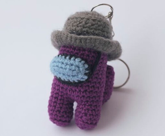 Amigurumi | Kit 02 Chaveiros Among Us