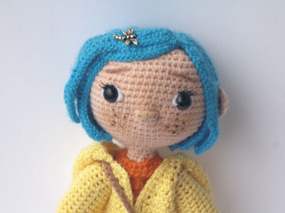 Amigurumi | Boneca Coraline