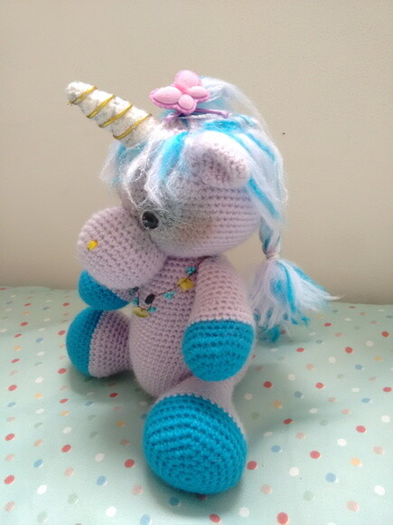 Amigurumi Unicórnio