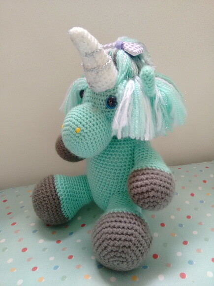 Amigurumi Unicórnio