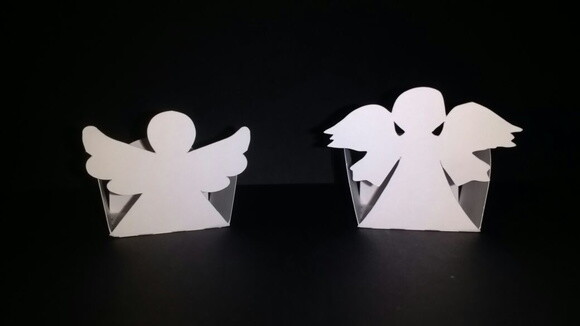 Anjos | Kit 40 Forminhas de Doce Personalizada