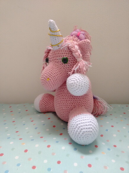 Amigurumi Unicórnio