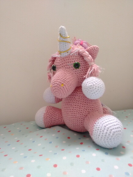 Amigurumi Unicórnio