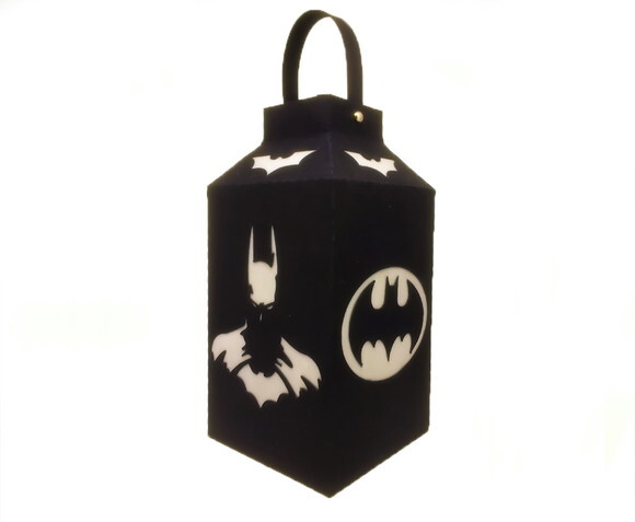 Batman | Kit 20 Lanternas Liga da Justiça Personalizadas