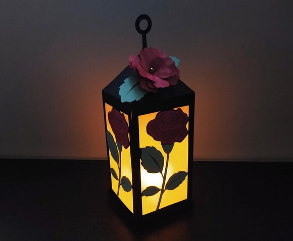 Bela e a Fera | Lanterna Decorativa para Festas