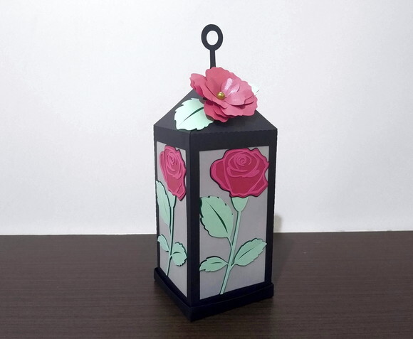 Bela e a Fera | Lanterna Decorativa para Festas