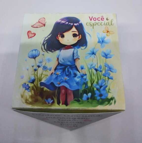Brindes | Kit 12 Caixas Decoradas com Mensagem