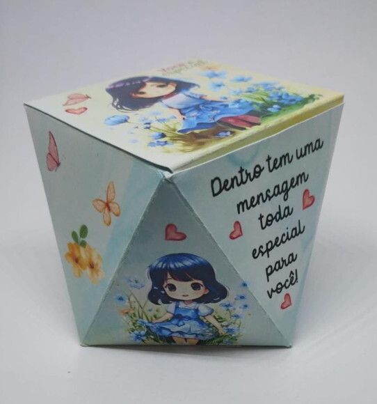 Brindes | Kit 12 Caixas Decoradas com Mensagem