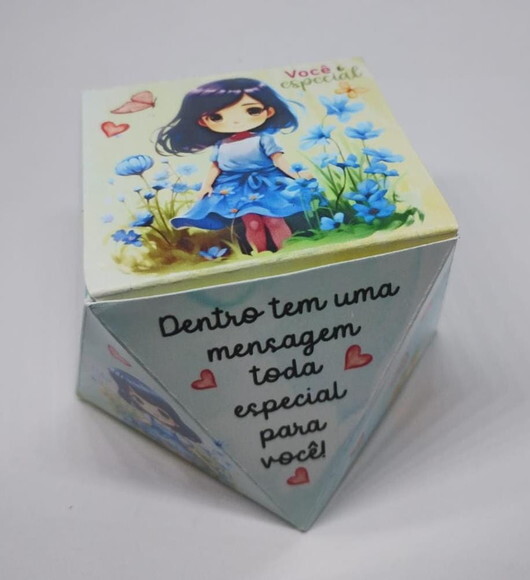 Brindes | Kit 12 Caixas Decoradas com Mensagem
