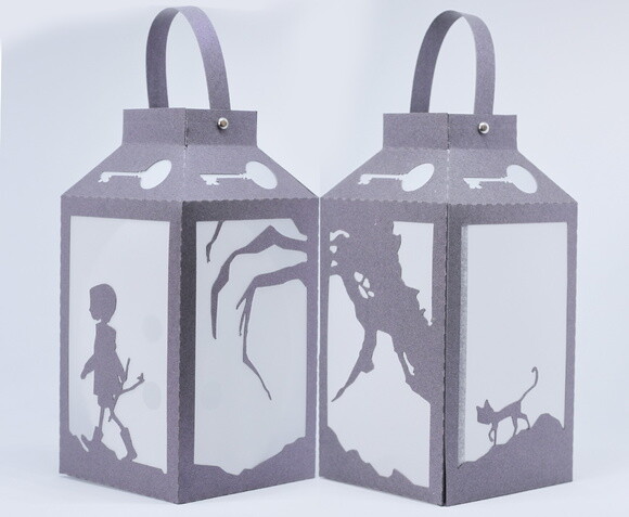 Coraline | Kit 05 Lanternas Decorativa Personalizadas