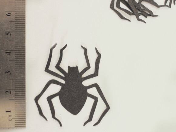 Dia das Bruxas | Kit 35 Apliques/recortes de Aranhas