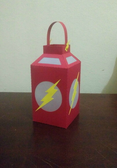 Flash | Festa Infantil Liga da Justiça Kit 05 Lanternas