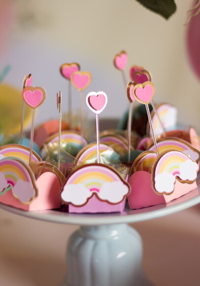 Forminha de Doce Nuvem | Kit 40 Forminhas Decorativas