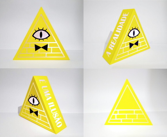 Gravity Falls | Kit 06 Lanternas Bill Cypher