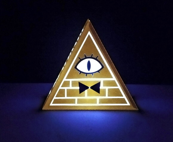 Gravity Falls | Kit 06 Lanternas Bill Cypher