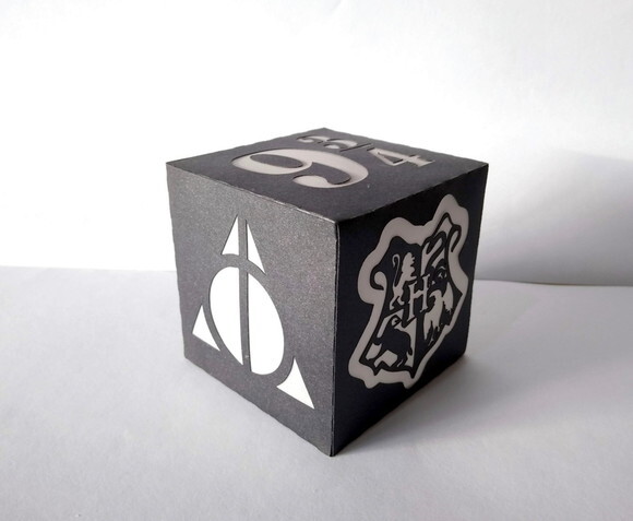 Harry Potter | Kit 05 Lanternas Cubo Decorativa